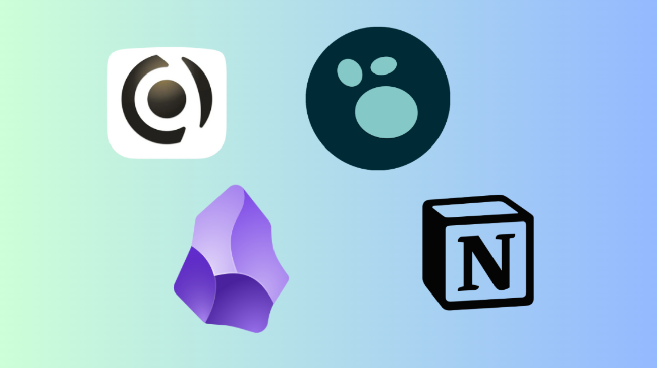 A few options for note taking and knowledge management. Some are free, some are paid, and some are open source.