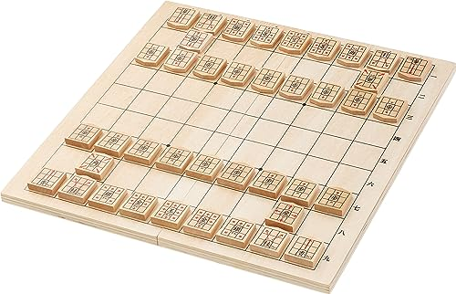 beginner shogi board by KUMON with pieces